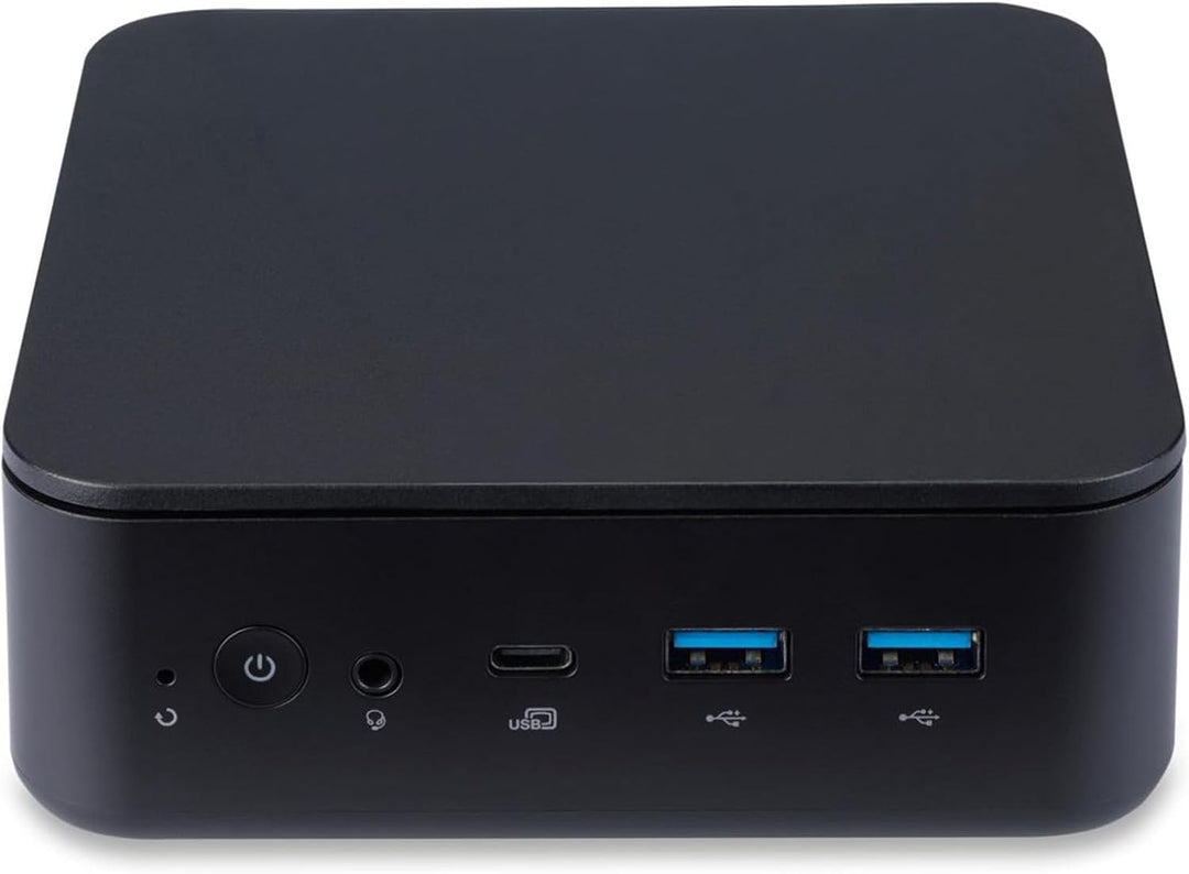 acer Mini PC | Veriton NUC | Schwarz | N100 | RAM: 32GB | SSD: 1TB | Windows 11 Pro | Sicherungsstic