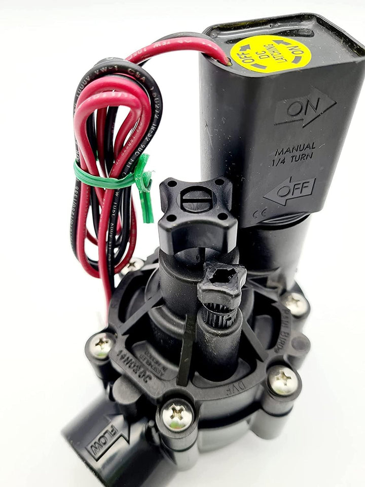 Elektrisches Ventil für Bewässerung, 2,4 cm (1 Zoll), 9 V, mit 100 DVF-Regler, funktioniert mit Prog