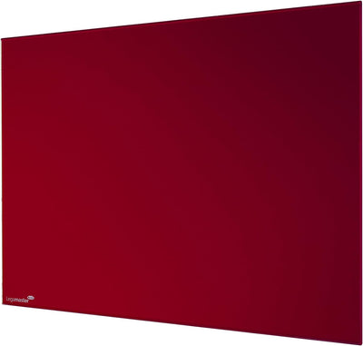 Legamaster 7-104743 Glasboard Colour, Glas-Magnettafel, 80 x 60 cm, rot 80 x 60 cm Rot, 80 x 60 cm R