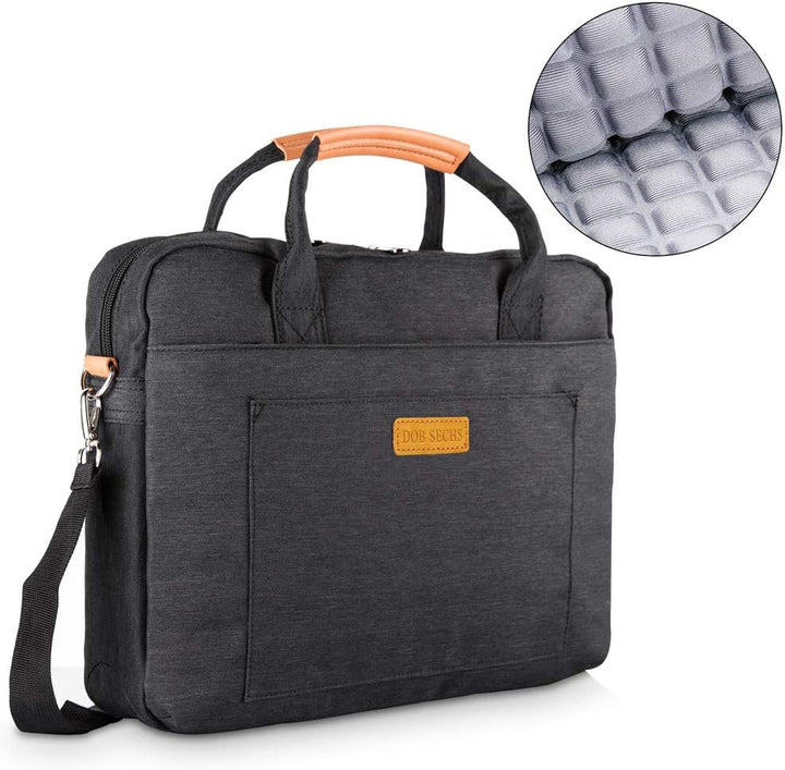 DOB SECHS 15-15.6 Zoll Laptoptasche Aktentaschen Handtasche Tragetasche Schulter Tasche Notebooktasc