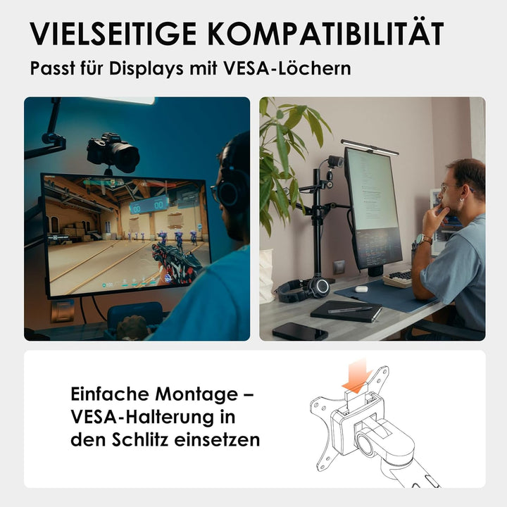 TARION Titanrig Arm Module X: Kamera Tischstativ Overhead Stativ Tischhalterung Klemmstativ Flexibel