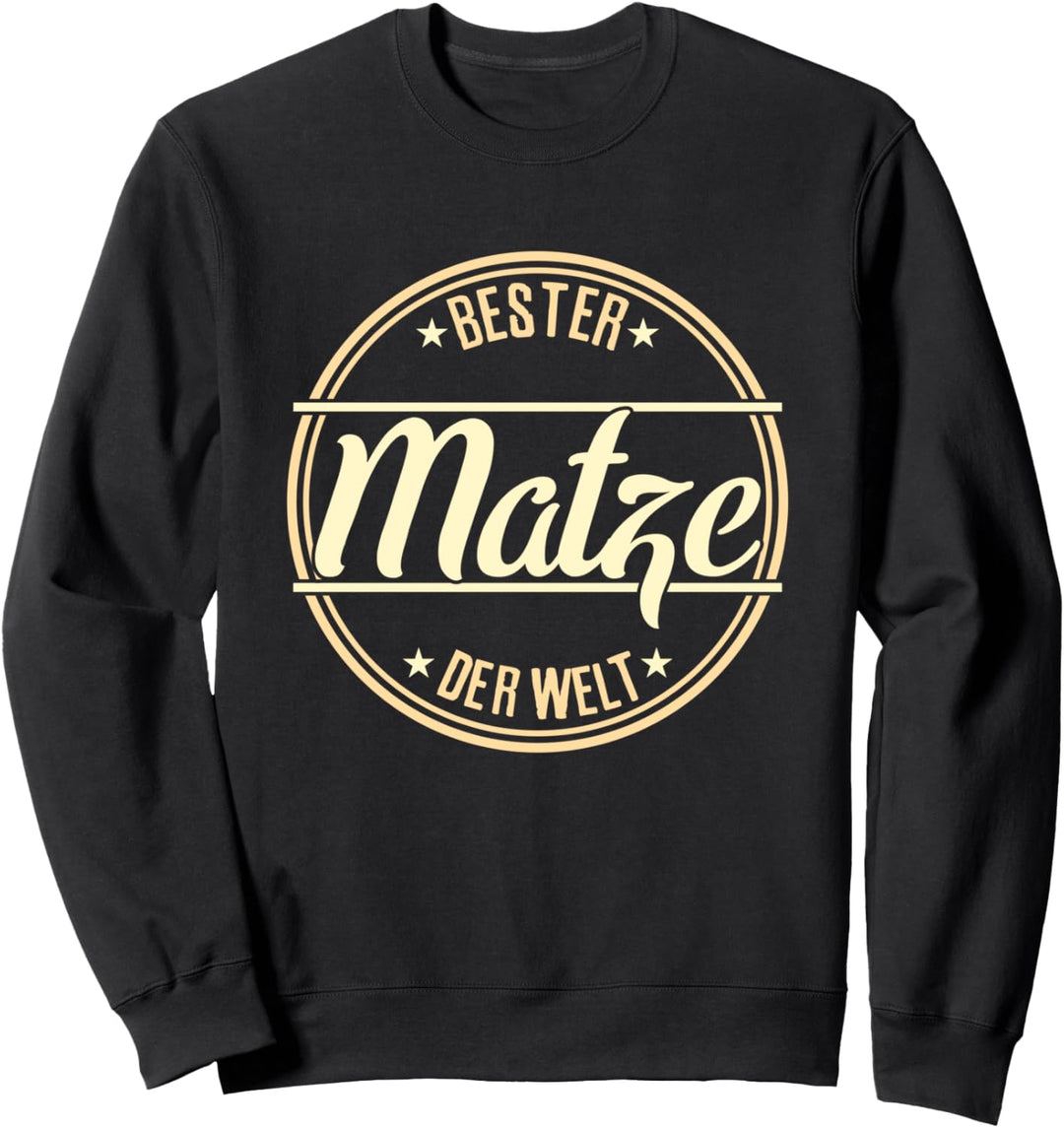 Bester Matze der Welt Matze Sweatshirt