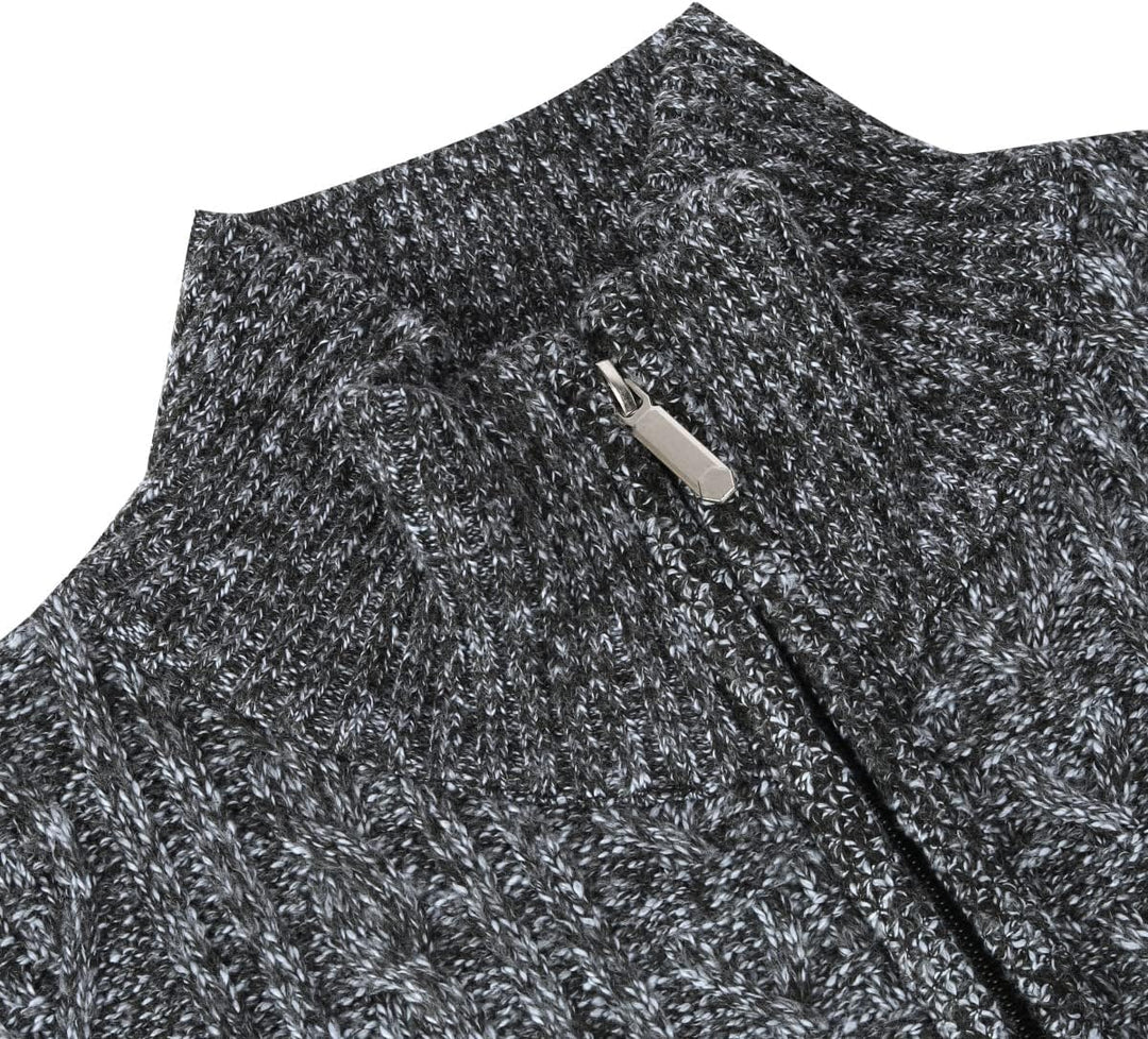 Sliktaa Herren Strickjacke Festival Cardigan Warm Trachtenjacke Mode Schlichter Pullover Langarm Swe