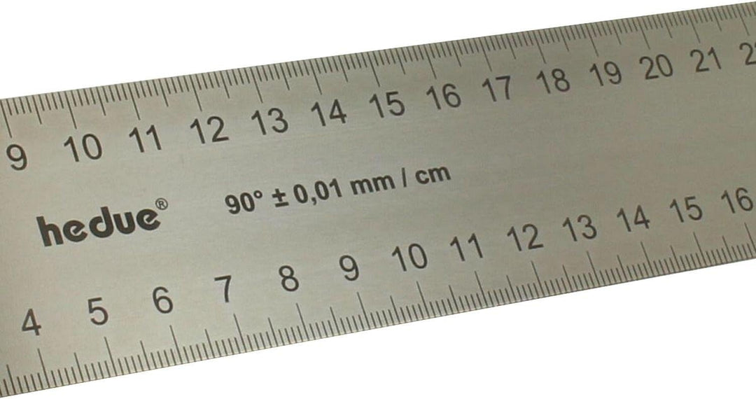hedue® Tischlerwinkel Set A031 - Tischler Werkzeug Set mit Tischlerwinkel 30 cm, Gehrmass 30 cm und