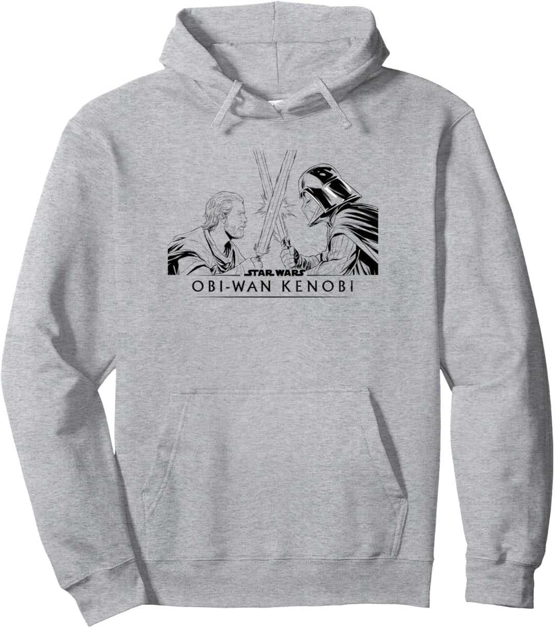 Star Wars: Obi-Wan Kenobi Vader Lightsaber Clash Pullover Hoodie