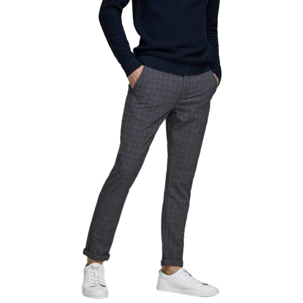 JACK & JONES Herren Jjimarco Jjstuart Akm 1049 Sky Cap Noos Hose 27W / 32L Schwarz, 27W / 32L Schwar