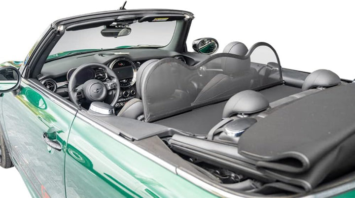 Aperta Windschott passend für Mini Cooper Cabrio F57 100% Passgenau OEM Qualität Schwarz Windstop Wi