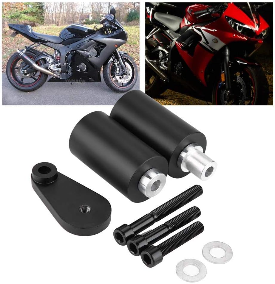 Motorrad Sturzschutz Set,Frame Sliders Kit-Duokon Metal + ABS Sliding Frame Guard Kit, Motorradersat