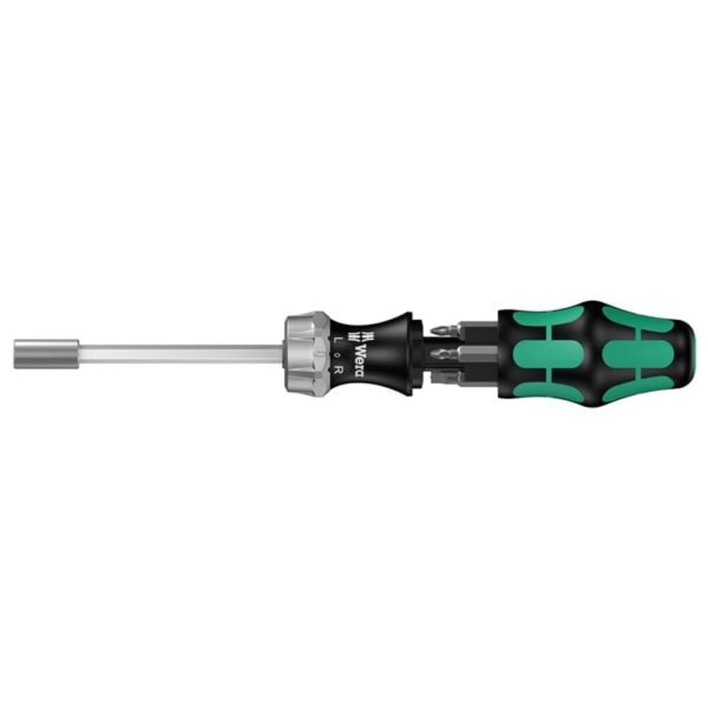 Wera 05073661002 Ratschenschraubendreher Kraftform Kompakt 27 RA 2 SB, 7-teilig, 7 Stück, Farbig, On