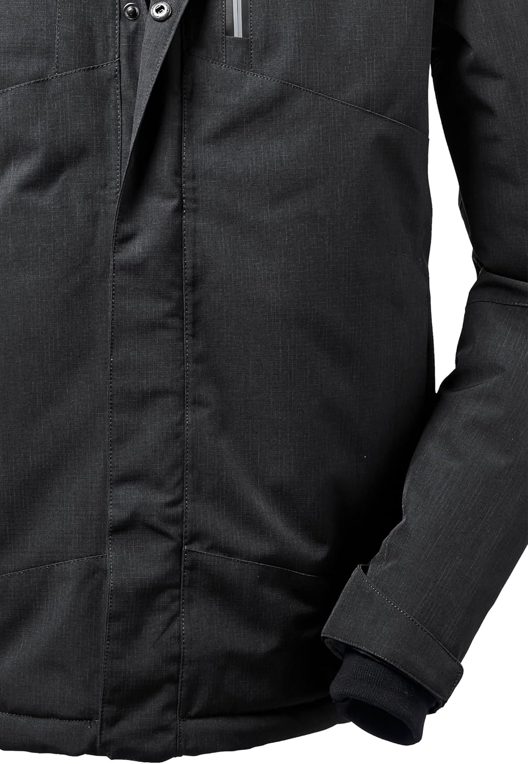 Killtec Herren Kow 161 Mn Jckt Funktionsjacke mit abzippbarer Kapuze S Schwarz, S Schwarz