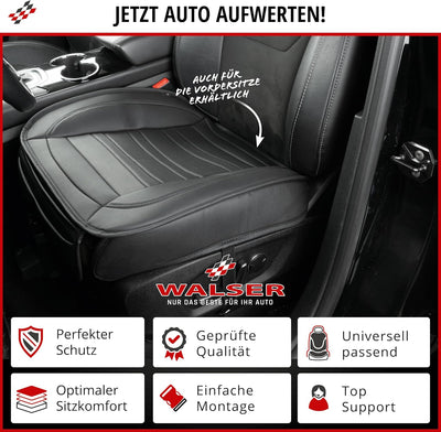 Walser Sitzauflage Auto Fernando, Autositzauflage Rückbank, Auto Sitzauflagen 1 Stück, Autositzschon