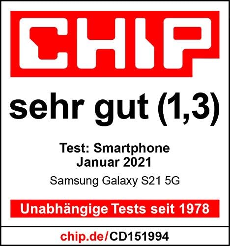 Samsung Galaxy S21 5G, Android Smartphone, Triple-Kamera, Infinity-O Display, 128 GB Speicher, leist