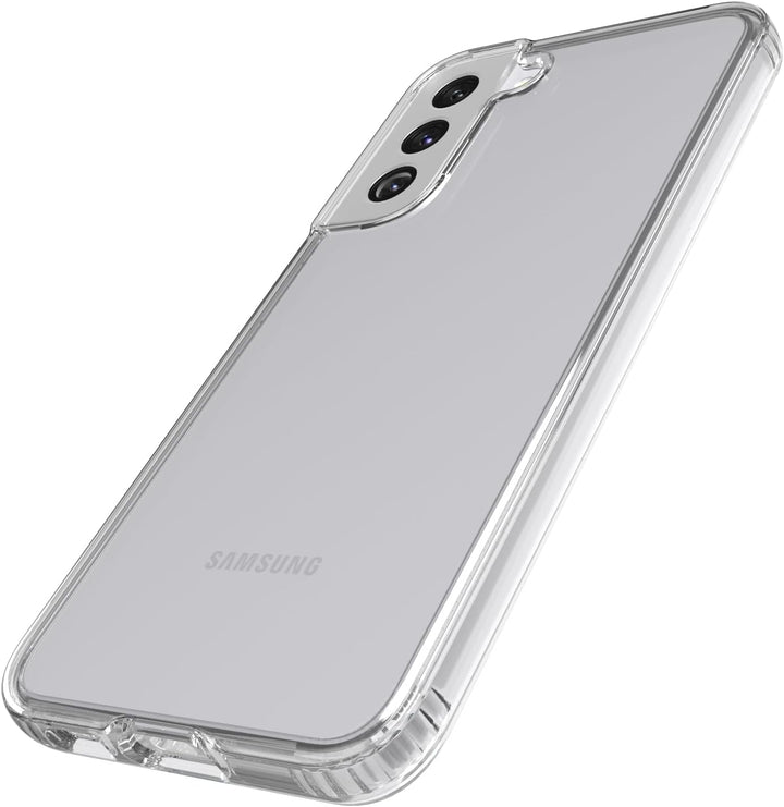tech21 Evo Clear für Samsung Galaxy S22 Plus - Klare und schützende Handyhülle mit 3,6 m Multi-Drop-