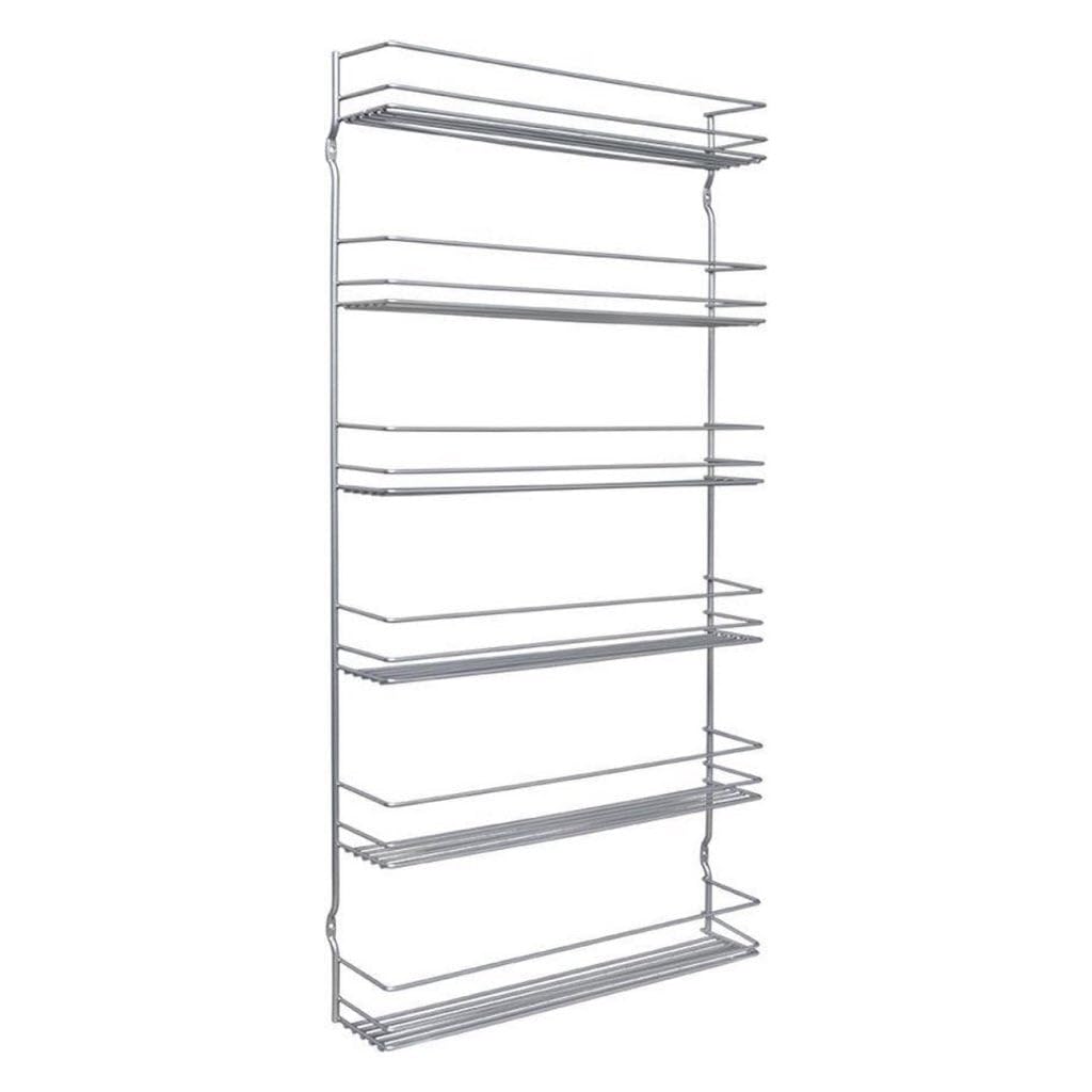 Metaltex 364636000 Pepito Gewürzregal 6-Etg. 36x8x71cm, silber 36x8x71 cm Silber, 36x8x71 cm Silber