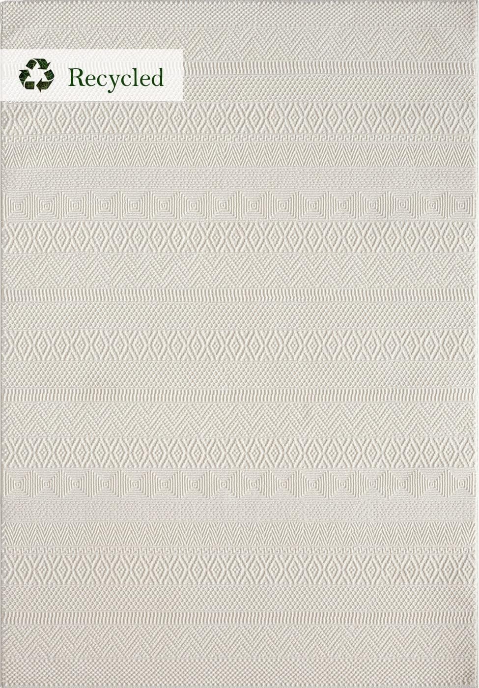the carpet Lima nachhaltiger und umweltbewusster Designer Teppich, weich & pflegeleicht, 3D-Effekt,