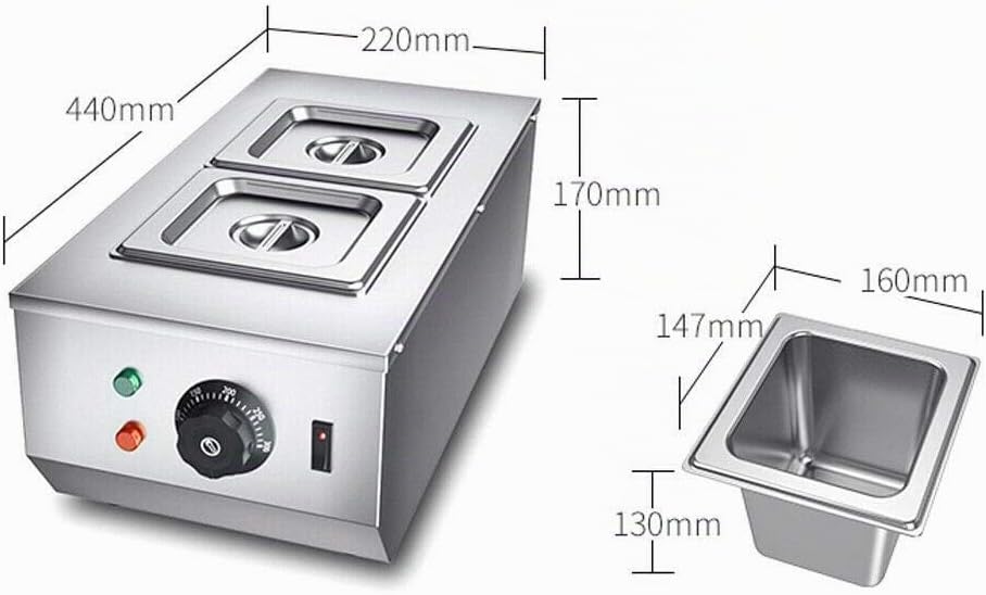 Fayelong Schokoladenschmelzmaschine &amp; Erwärmung Elektrischer Schmelzgerät Schokoladenschmelzofen Mit