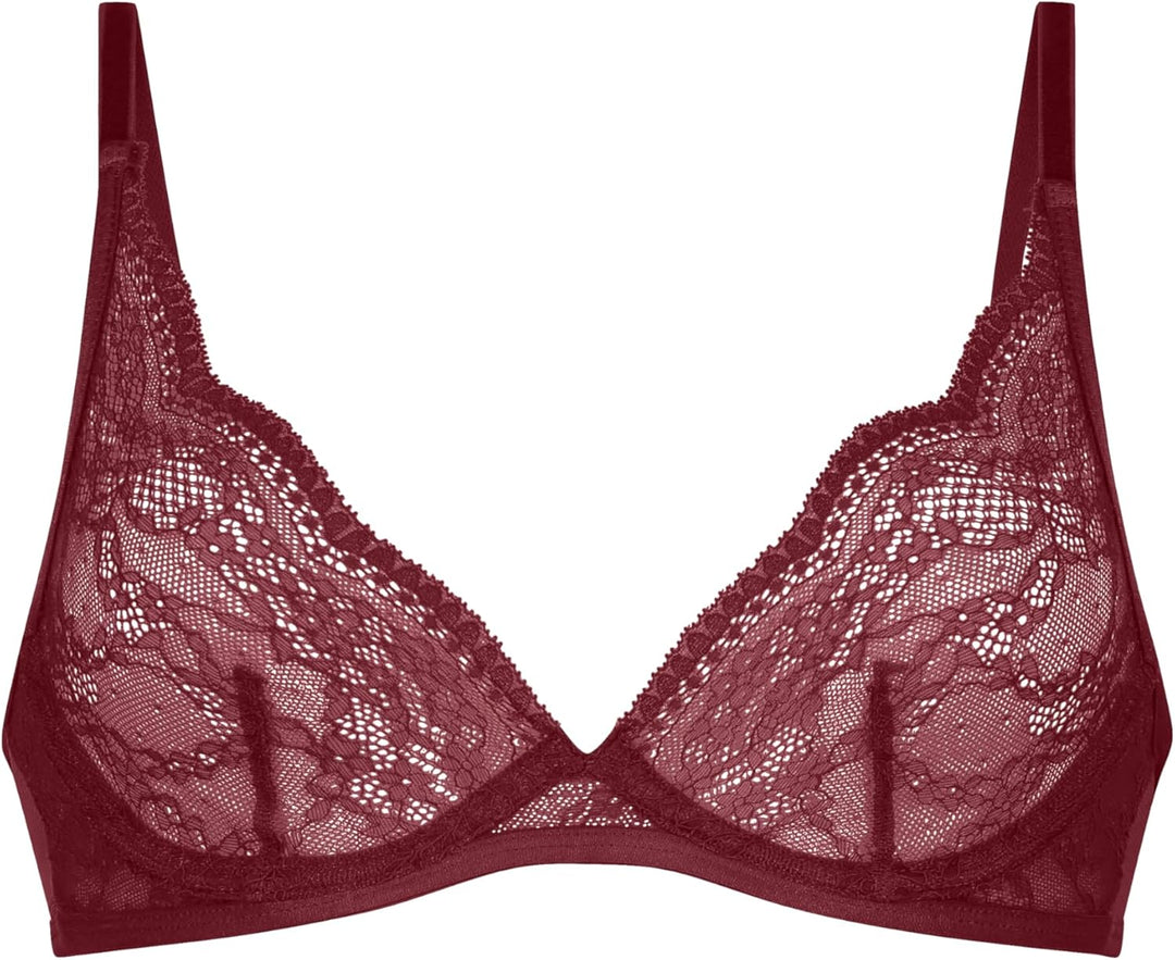 Hunkemöller Unwattierter Bügel-BH Isabelle 70B Tibetan Red, 70B Tibetan Red