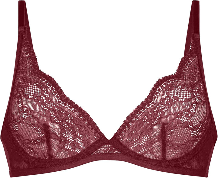 Hunkemöller Unwattierter Bügel-BH Isabelle 70B Tibetan Red, 70B Tibetan Red