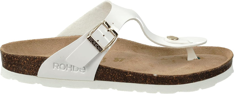 Rohde ALBA Damen, Frauen, Flip Flops, 0 39 EU Offwhite 1, 39 EU Offwhite 1