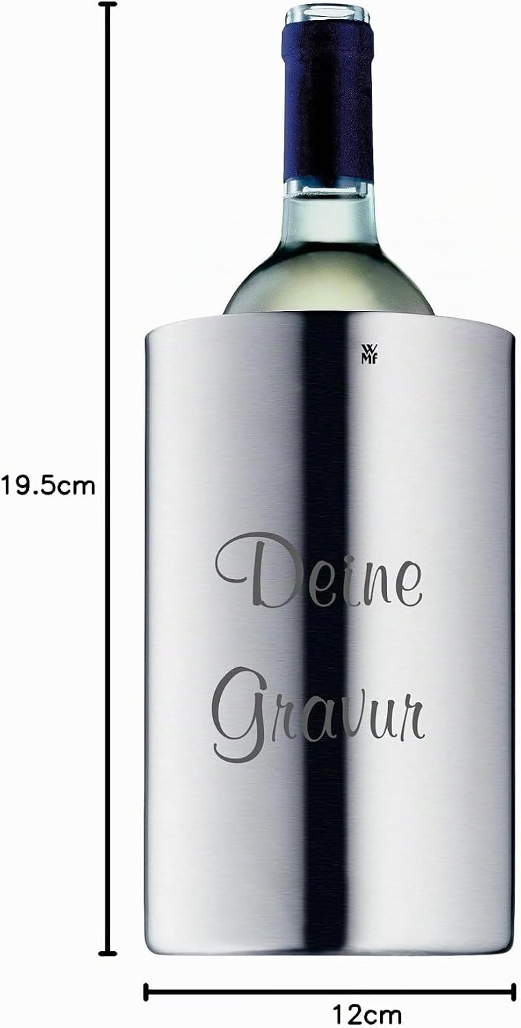 WMF Weinkühler - Sektkühler Clever &amp; More – Mit persönlicher Gravur für besondere Anlässe
