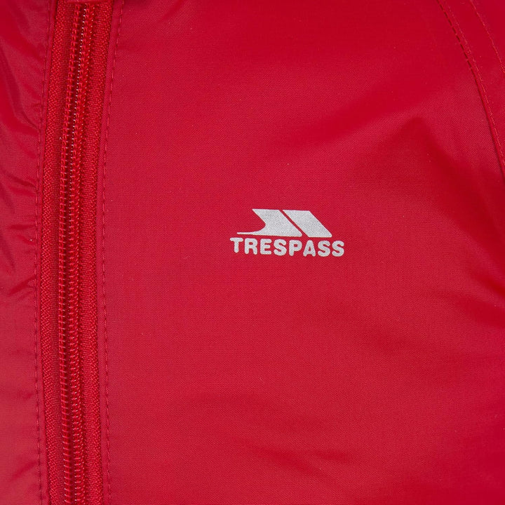 Trespass Unisex Baby Tropfenform Regenanzug 6-12 Monate signalrot, 6-12 Monate signalrot