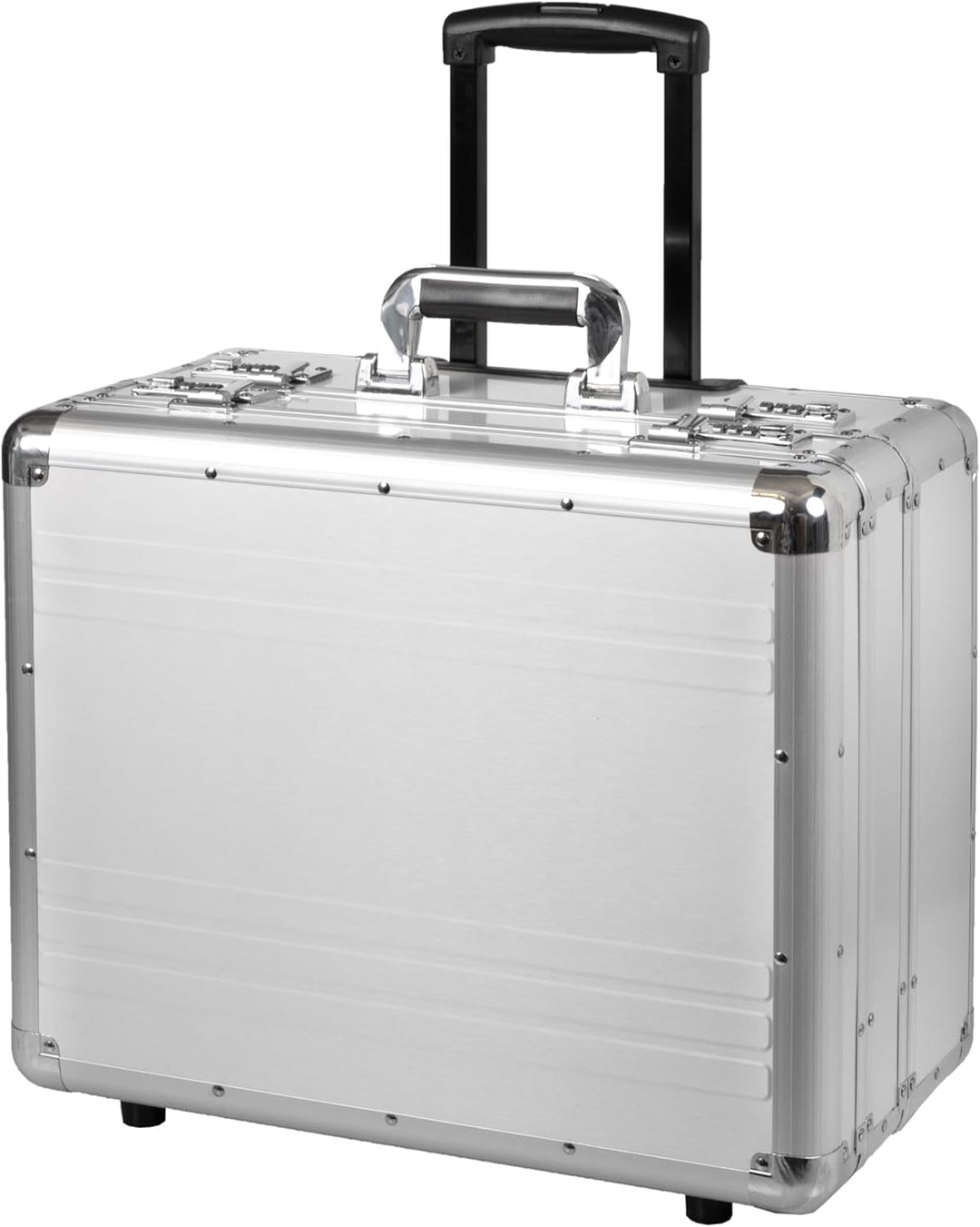ALUMAXX 45150 Fotokoffer Trolley CHALLENGER, Piloten Koffer Aluminium, Aktenkoffer Alu, Pilotentroll