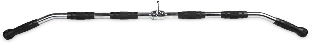 VirtuFit LAT Pulldown Bar - Latzugstange - aus Chrom - Kabelzuggriff, Gerade Stange, Bizeps Stange,