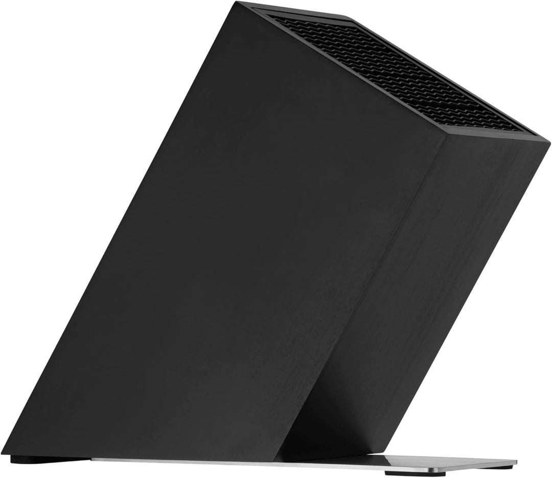 WMF Messerblock unbestückt leer ohne Messer Flextec Cromargan Edelstahl rostfrei schwarz & Kineo Mes