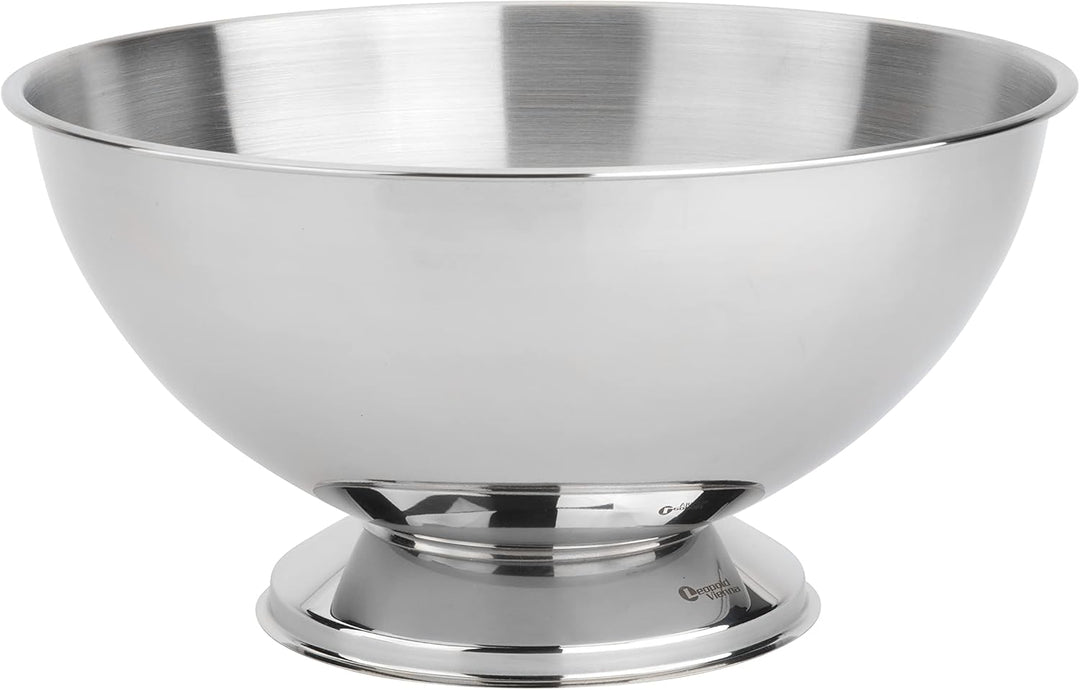 Leopold Vienna Champagnerschale Classic II Edelstahl Ø35x19cm, 304, Silber, 1 Stück (1er Pack), Klas