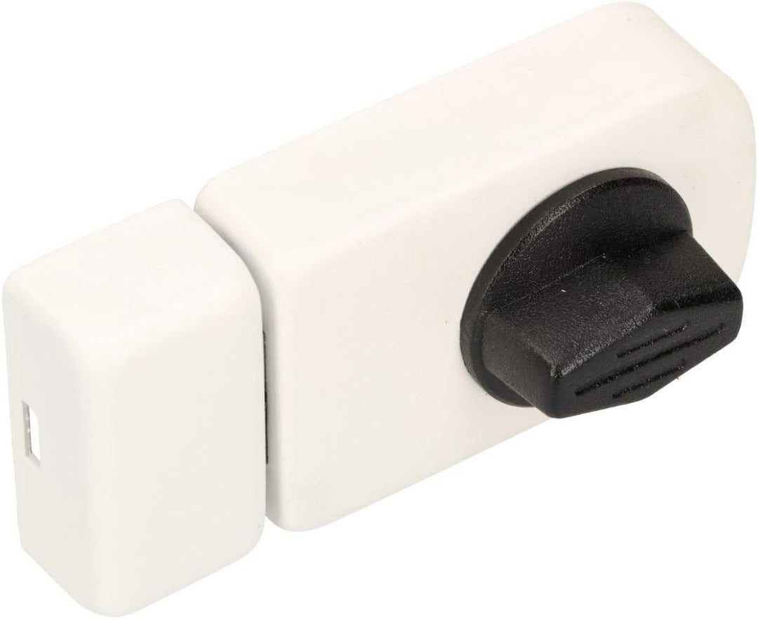 KOTARBAU® Zusatzschloss 50/60 mm 3 Farben Kastenschloss Türzusatzschloss Türschloss Schloss Drehknau