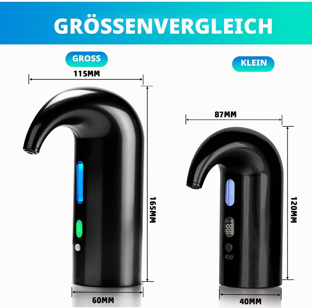 Elektrischer Weinbelüfter, tragbarer One-Touch-Weindekanter und Weinspenderpumpe für Rot- und Weissw