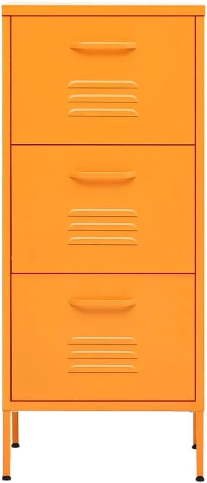 Aktenschränke mit 3 Schubladen, vertikaler Metallschrank, freistehend, Küche, Speisekammer, Aufbewah
