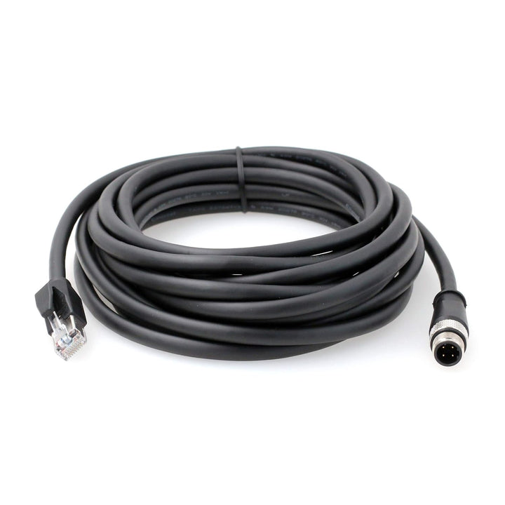 Encoder-Sensor M12 4-polig D-Code RJ45 Cat.6 Ethernet geschirmtes Kabel Industriemaschinen Kamera Ne