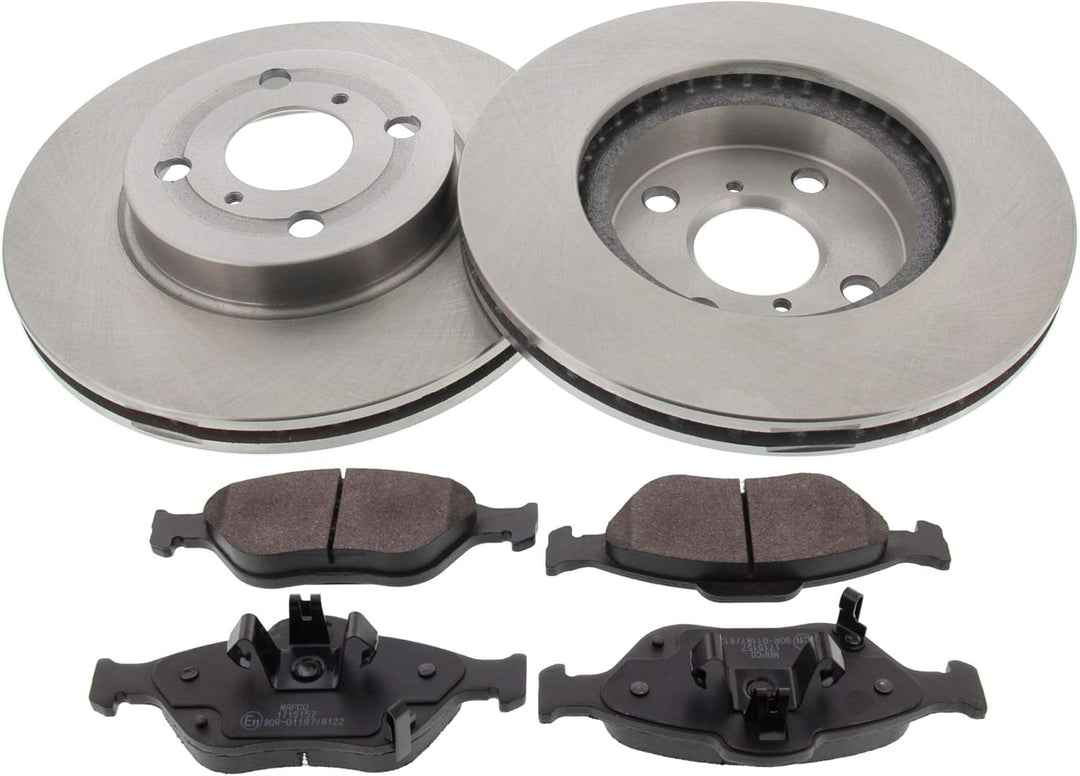 Mapco 47547 Bremsensatz Bremsscheiben mit Bremsbelägen