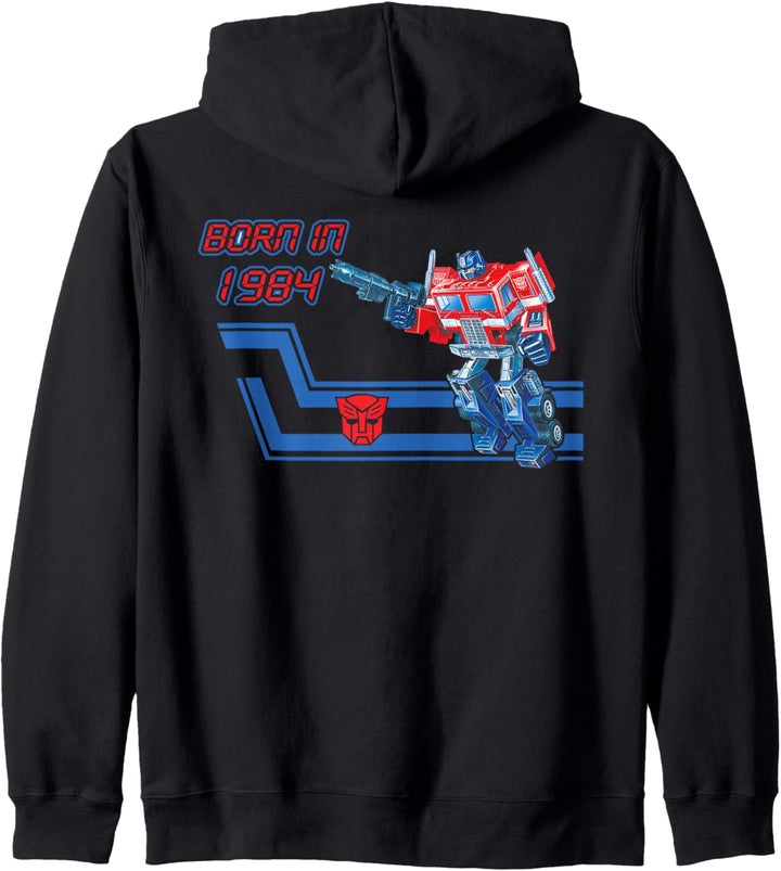 Transformers Optimus Prime G1 Box Art, geboren 1984 Kapuzenjacke
