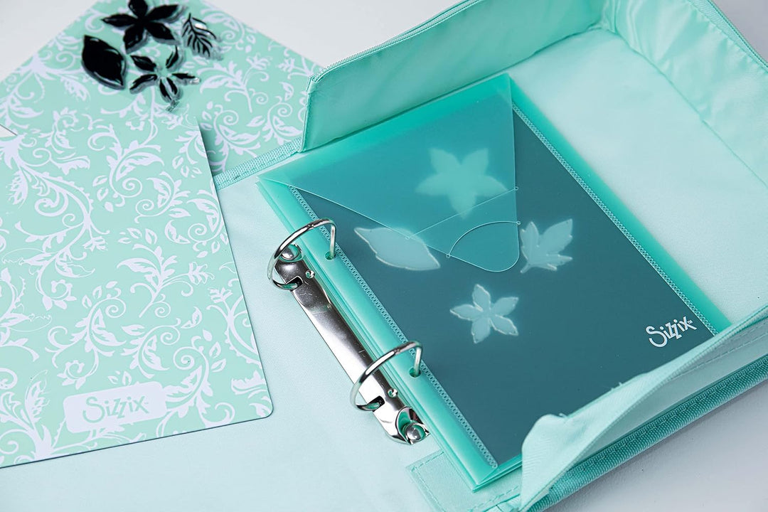 Sizzix Frmlt &amp; Thnlt Die Sto Sol, Sm, Mint Julep Framelits &amp; Thinlits Die Storage Solution Small, 66