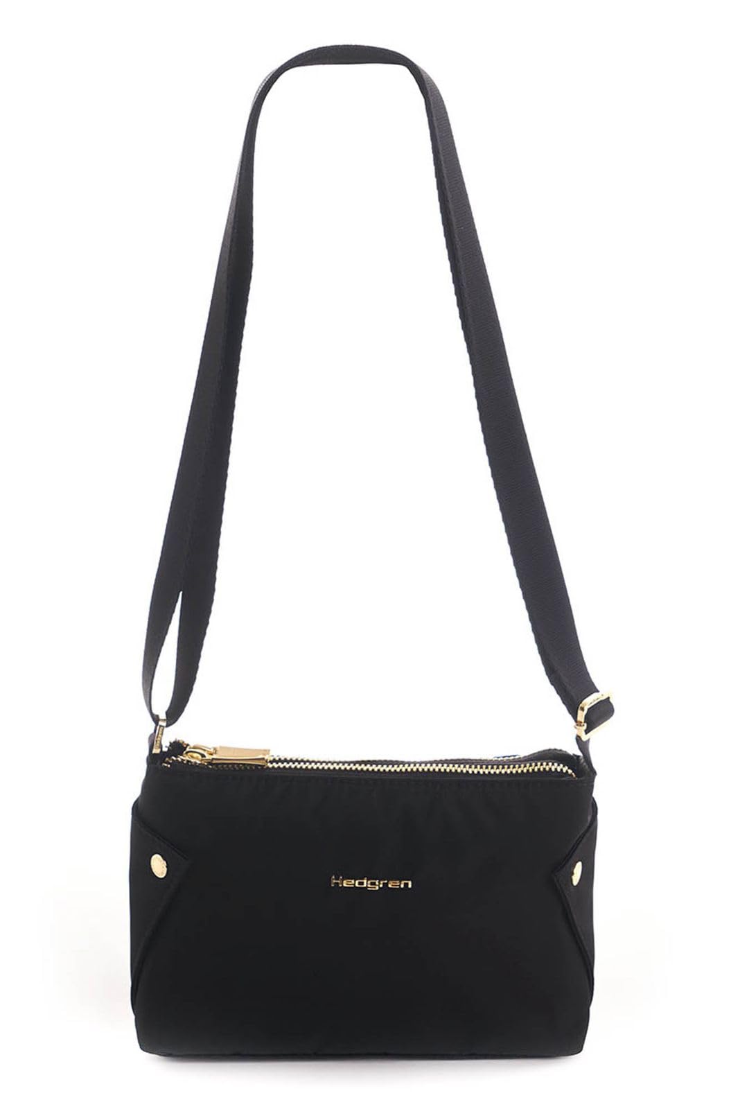 Hedgren Prisma Oblique Schultertasche 29 cm, Schwarz