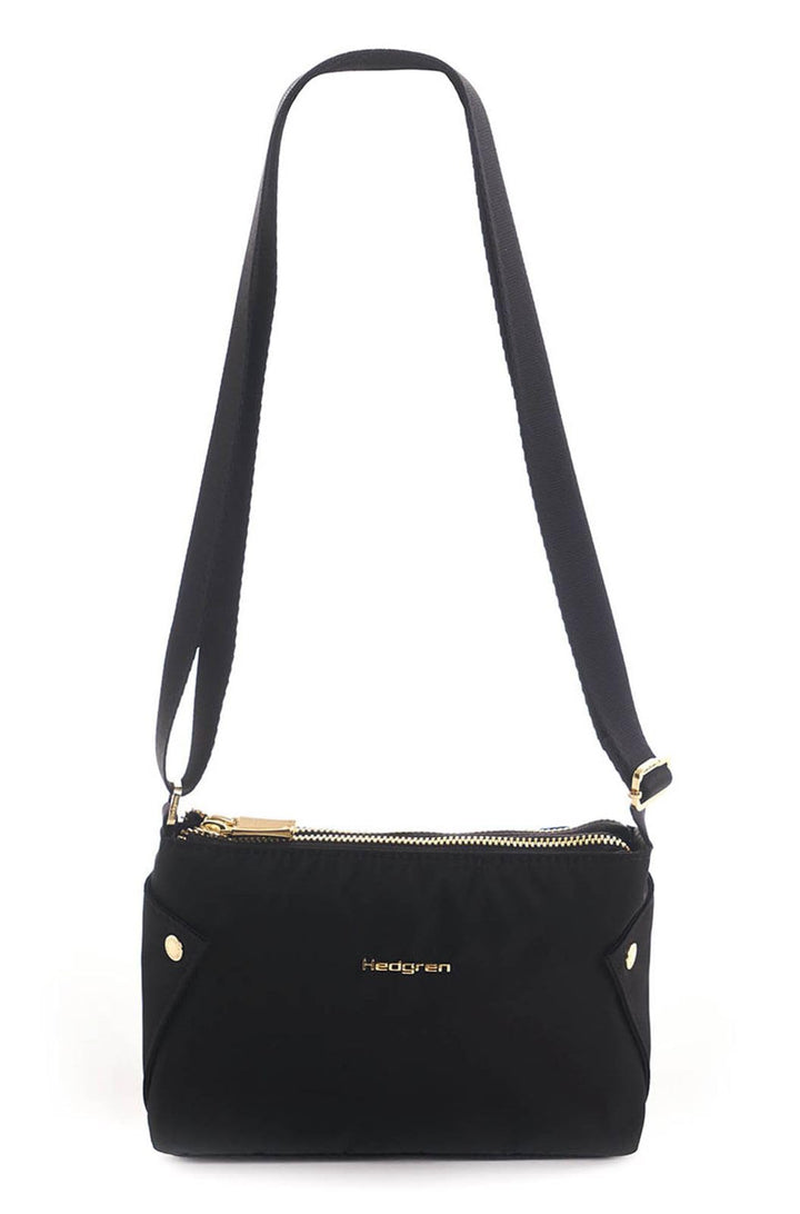 Hedgren Prisma Oblique Schultertasche 29 cm, Schwarz