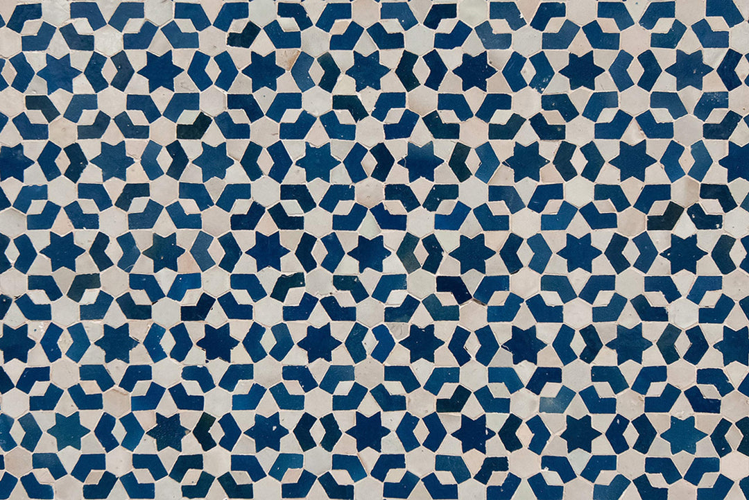 Küchen Spritzschutz „Mosaic Ornament“ | Küchenrückwand | Alu-DiBond | Fliesenschutz für den Herd und