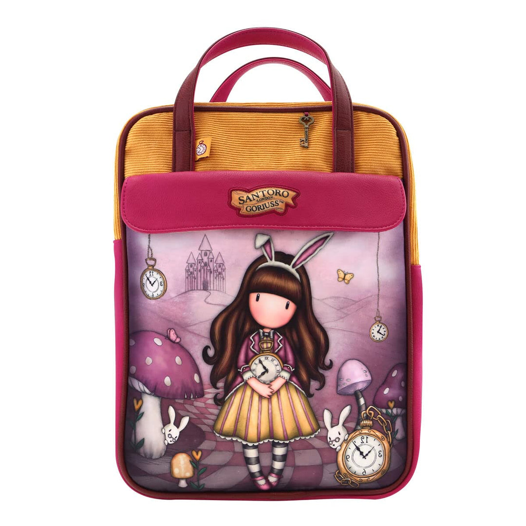 safta Unisex Kinder 1147 GJ03 Grosser Gorjuss Rucksack Just One Second, bunt, Medium