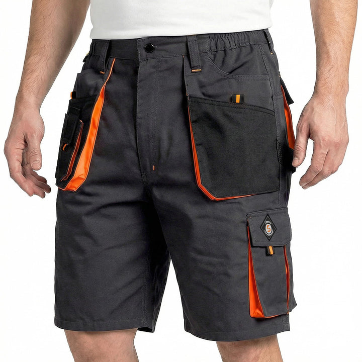 Emerton Arbeitsshorts - Kurze Arbeitshose Herren - Kurze Arbeitshosen Herren - Herren Cargohose Kurz