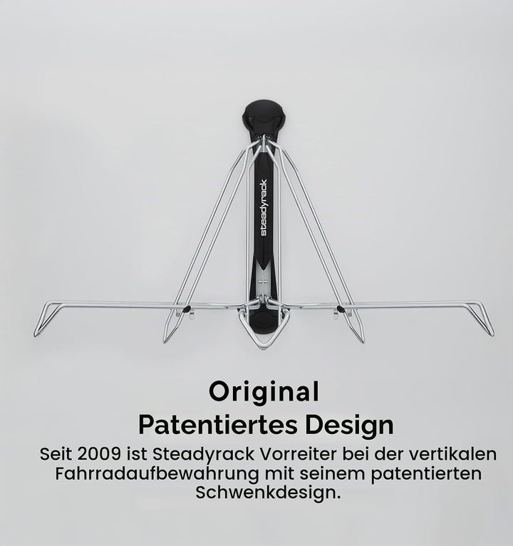 Steadyrack Fahrrad Wandhalterung - Mountain Bike Rack - Fahrrad Wandhalterung Vertikal als Aufbewahr