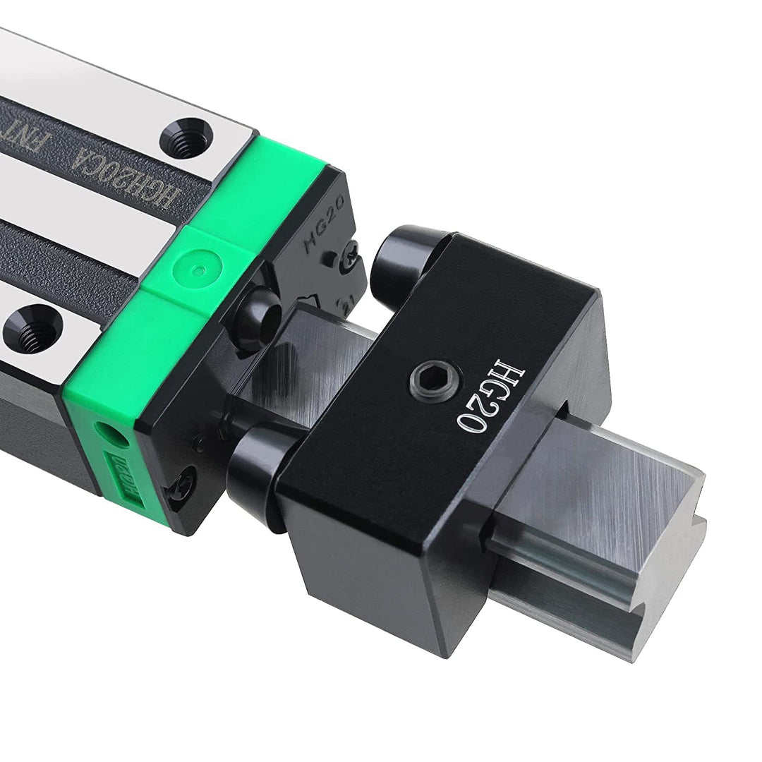 CNCMANS 4 STÜCKE HG20 Fester Block for HGW20 HGR20 Linearführung Befestigungsring Schienenbegrenzung