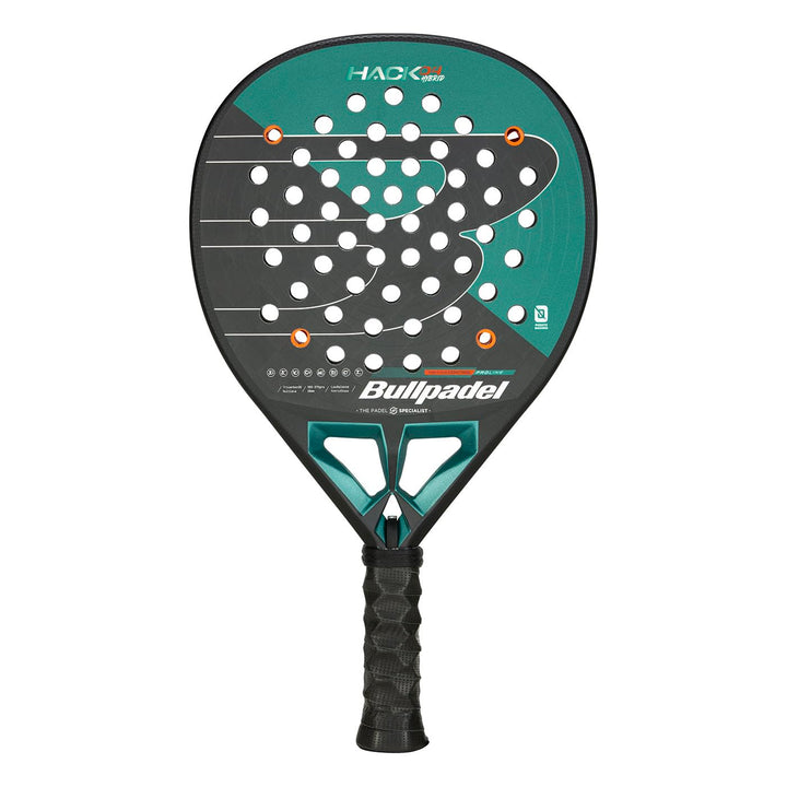 Bullpadel Hack 04 Hybrid 25 Padelschläger dunkelgrün 370g NEU