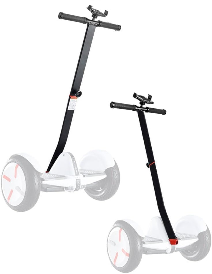ToLanbbt Lenkerverlängerung Kniestange für Segeay Ninebot Mini Pro mit Handy-Halterung Schwarz, Schw