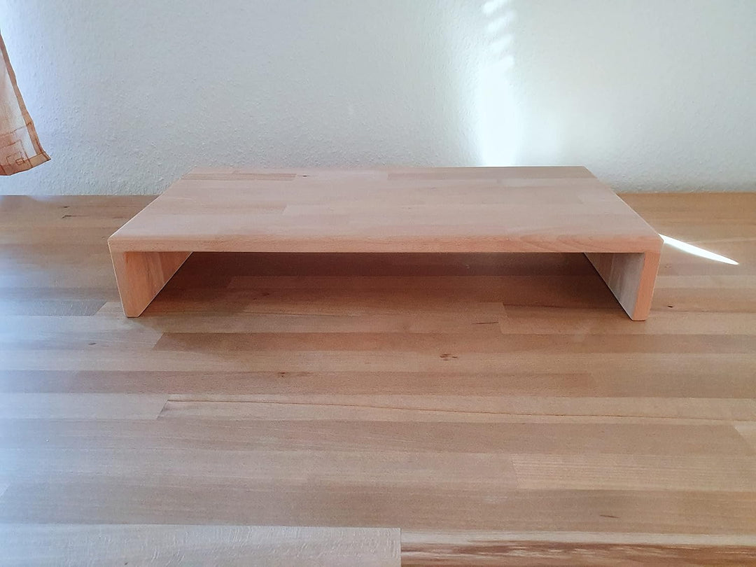 Monitorerhöhung Buche 60x30x10cm