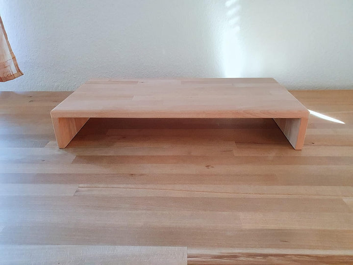 Monitorerhöhung Buche 60x30x10cm