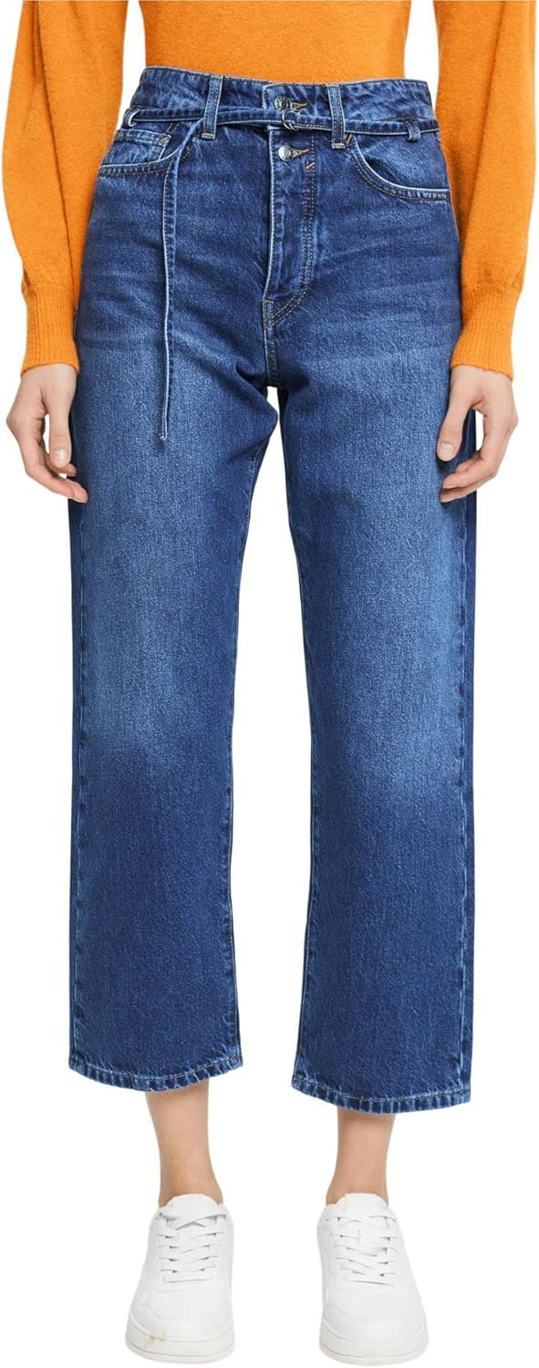 ESPRIT Damen Jeans 29W / 28L Blue Medium Washed, 29W / 28L Blue Medium Washed