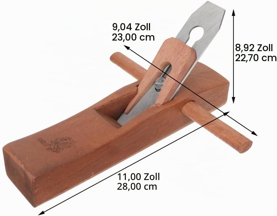UPKOCH Holzhobel Tischlerwerkzeug aus Holz professioneller Hobel japanisch Bankebene Handhobel aus H
