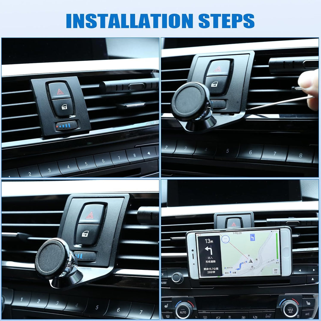 DIYUCAR Handyhalter Für Auto Air Vent Für F22 F23 F30 F31 F34 F32 F33 F34 F35 F36 F80 F82 M4 2013-20
